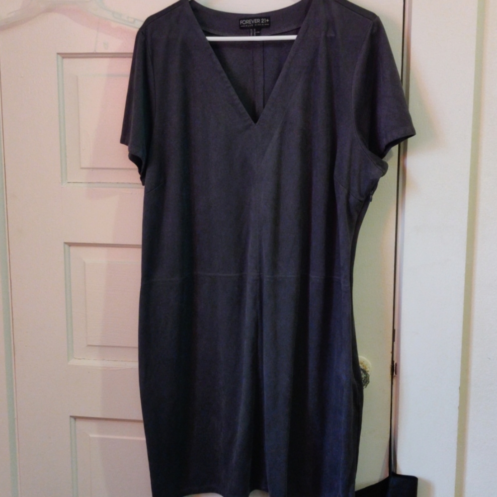 Soft gray dress